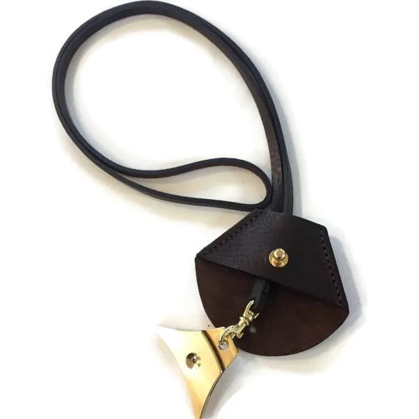 Italian Leather Whistle Case (& lanyard)